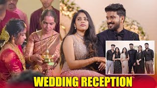 WEDDING RECEPTION DAY ❤️  ANJITHA AMAL  PULLOTHI [upl. by Nylirek]