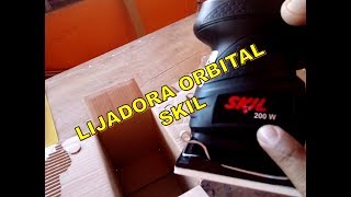 Lijadora Orbital Skil 200W [upl. by Ydnar730]