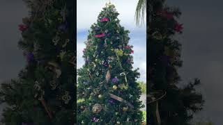 The 2024 Christmas Tree Stroll from Disney Springs  The Princess and the Frog DisneySprings [upl. by Kenleigh]