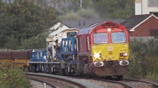 Evening Trainspotting at Taunton Station [upl. by Tjader]