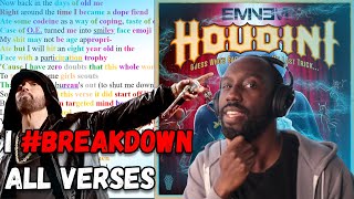 Eminems Houdini  Full BREAKDOWN ANALYSIS REACTION [upl. by Ojadnama668]