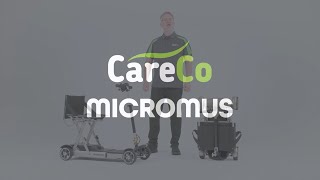 Micromus Folding Mobility Scooter Product Video [upl. by Niffirg]