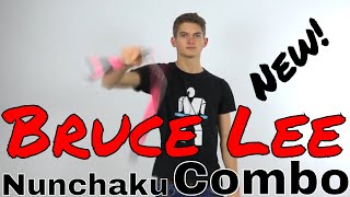 Bruce Lee Style Nunchaku Combo Tutorial [upl. by Ymot]