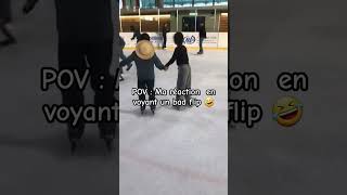 patins patinoire jaimalaubras badflip humor comedia [upl. by Lenahc]