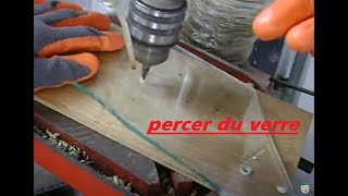 Comment percer du verre [upl. by Ahsiuqat]