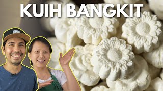 Kuih Bangkit Recipe  Malaysian Tapioca Coconut Cookie [upl. by Leik]