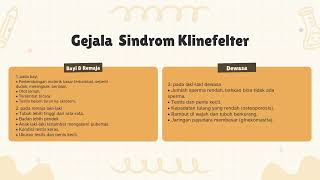 Sindrom KlinefelterKelompok 8 XII Merdeka 2 [upl. by Judsen]