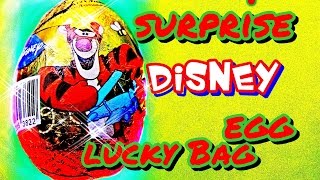 WINNIE the POOH TIGGER SURPRISE EGG Disney new 4K unboxing Kinder Pu der Bär Überraschung Üei Puuh [upl. by Teddy]