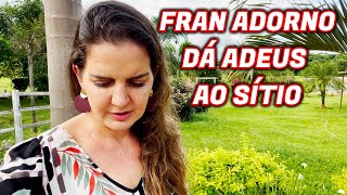 FRAN ADORNO NOVA CASA DESPEJADA DO SÍTIO😶🤨🤔😱🏡 [upl. by Lashond]