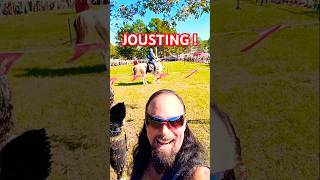 JOUSTING TOURNAMENT jousting renaissancefestival knights mgtow [upl. by Setarcos]