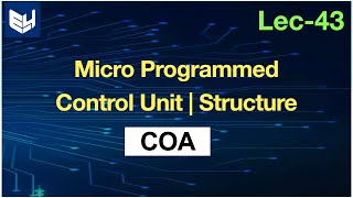 microprogrammed control unit  structure  COA [upl. by Hpseoj]