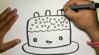 Car cars cardrawing fish fishdrawing fishdrawing cake cakes flowers cakeart art drawing [upl. by Assirahs669]