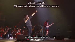 ACDC Tribute Show «Highway to Symphony» • TOUR FRANCE 2024 [upl. by Maag902]