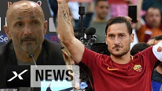 Luciano Spalletti zu Francesco Totti quotHabe Fehler gemachtquot  AS Rom [upl. by Leffen]