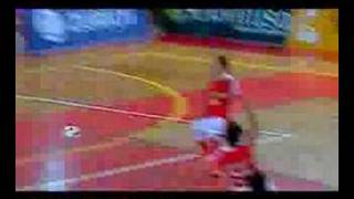 Benfica 42 ap Belenenses Futsal 200708 Final Jogo 3 [upl. by Stilla]