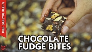 Chocolate Fudge Bites recipe by Chef Sanjyot Keer [upl. by Rawlinson175]