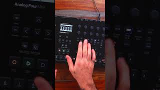 This concept works with any Elektron sequencer elektron analogfour analogfourmkii moogaudio [upl. by Alyhc273]