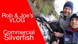 Rob amp Joes VLOG Episode 7  Commercial Silverfish  Pole Feeder amp Waggler [upl. by Helbonia]