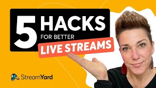 5 Hidden StreamYard Features to Help You Live Stream Better [upl. by Raybourne416]