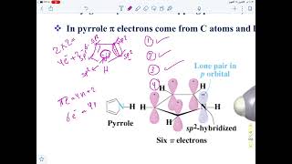 Lecture 3 quotAromaticity of Heterocyclic compoundsquot part 1 كيمياء حلقية غير متجانسة [upl. by Pauiie644]