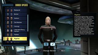 Star Trek Online All playable species [upl. by Huebner]