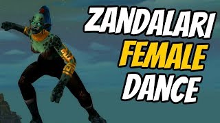 Zandalari Troll Female NEW Dance Animation  WoW Patch 815  World of Warcraft Battle For Azeroth [upl. by Roon]