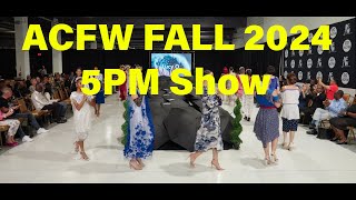 Atlantic City Fall Fashion Week 2024 5PM Show [upl. by Adine450]