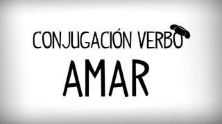 Verbo amar en español 1ª terminacion verbos regulares [upl. by Varney474]