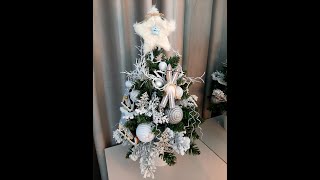 Jak udekorować małą sztuczną choinkę DIY Christmas Decorations [upl. by Misak]