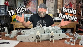 3D Printed Star Wars TX 225 Combat Assault Tank  Build Update and Closer Look [upl. by Fayth]