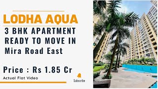 Ready Possession Flat  3 BHK in Lodha Aqua Near Dahisar Check Naka  For Details Call 7977752348 [upl. by Ailadgim385]