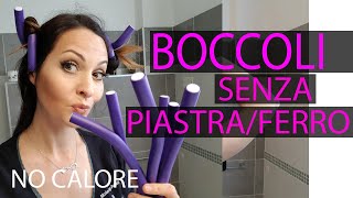 TUTORIAL CAPELLI MOSSI SENZA FERRO PIASTRA  BEACH WAVES  NON ROVINA I CAPELLI  SENZA CALORE [upl. by Bloch]