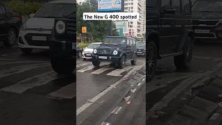 New Mercedes AMG G400 Spotted in Mumbai  mercedes gwagon shorts viralvideo [upl. by Auqenahc]