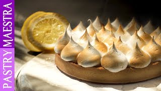 Lemon Meringue Tart  Pastry Maestra [upl. by Fachanan733]