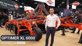 KUHN – Présentation déchaumeurs à disques OPTIMER XL 6000 [upl. by Beckman]