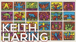 Keith Haring A collection of 80 works HD [upl. by Jeminah]