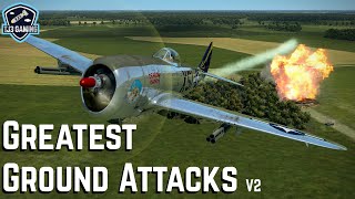 Greatest Ground Attack Highlights  Historical World War II Flight Simulator IL2 Sturmovik V2 [upl. by Lerej]