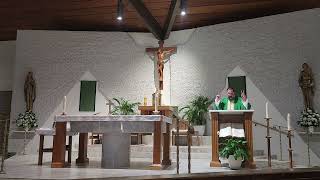 Spanish Mass at St John the Evangelist Catholic Church Pensacola FL 92824 [upl. by Symons]