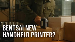 New Handheld Printer with Photoelectric Printing on Production Line  Bentsai [upl. by Shandy244]