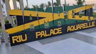 Full tour of Riu Palace Aquarelle Jamaica [upl. by Talie475]