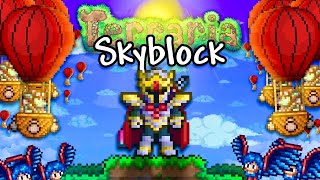 Terraria has a new Skyblock mod [upl. by Euqininod324]