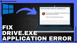 How To Fix DDE Server Window Onedrive exe Application Error In Windows 1011  Simple Guide [upl. by Bates]