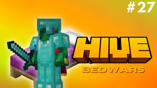 The HIVE Bedwars Controller Gameplay 27 [upl. by Acirne]