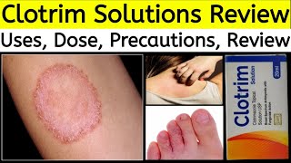 Clotrimazole solutions 20 ml in hindi  Clotrim solution Uses in urdu  how to use Precautions [upl. by Carney]