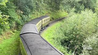 Rheidol Tanks nos 7 amp 8 out and about on the Vale of Rheidol Railway during August 2024 [upl. by Novelia223]