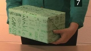 How To Wrap A Square Ended Box [upl. by Beeson]