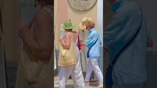 Positano 2024 STREET STYLE WOMEN 60 streetstyle style streetlife fashionstyle streetfashion [upl. by Acnaiv]