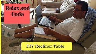 How to make a Recliner Laptop Table [upl. by Azenav702]