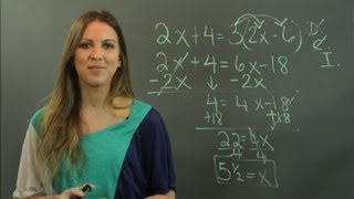 How to Solve MultiStep Linear Equations  Linear Algebra Education [upl. by Meagher]