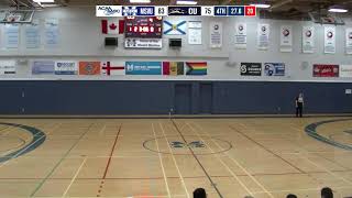 ACAA Mens Basketball 🏀 Crandall  MSVU 20241026 [upl. by Dorej]